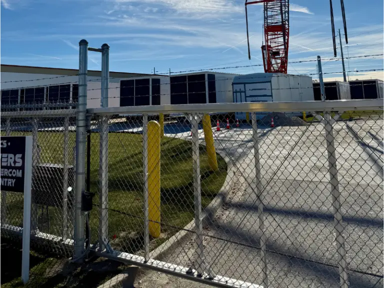 Mission Critical Storage secure facility in Crete IL with high-security fencing and surveillance