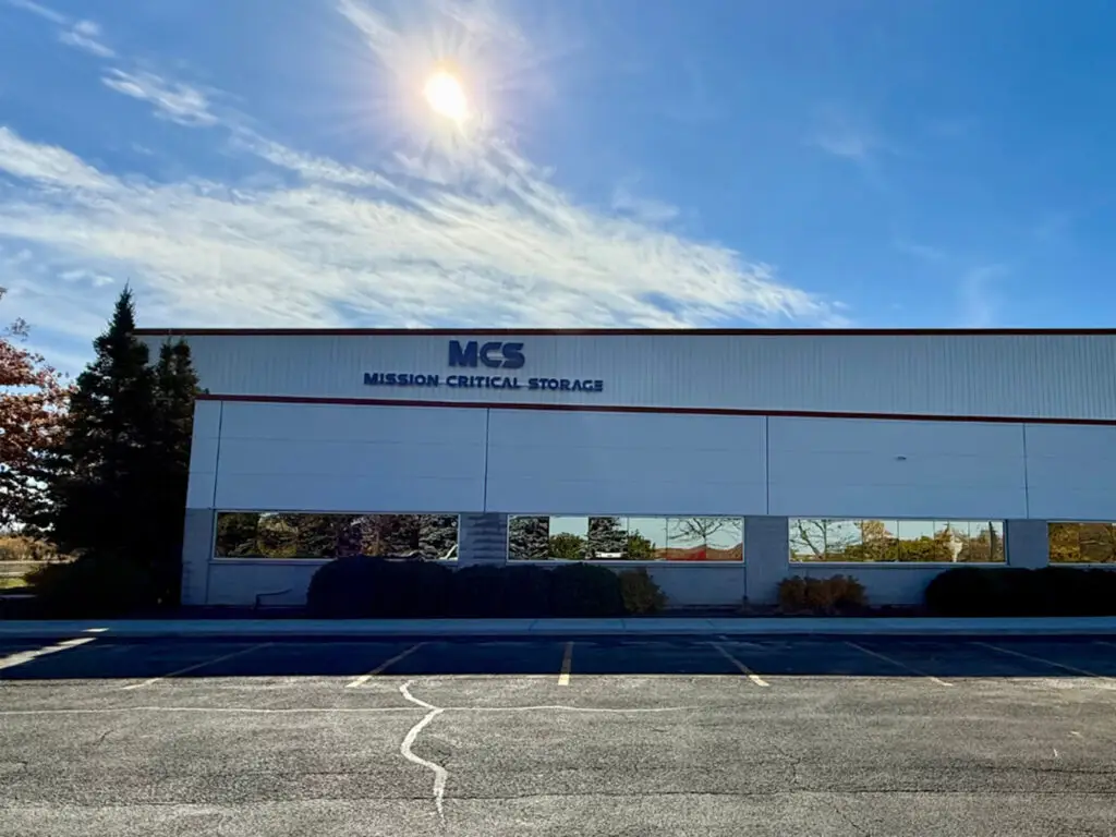 Storage facility photo of the Mission Critical Storage outdoor yard in Crete, IL
